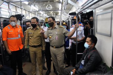 Gubernur DKI Jakarta tinjau Stasiun Bogor