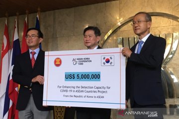 Korea Selatan kucurkan Rp70 miliar untuk ASEAN tangani COVID-19