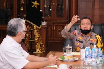 BMKG Palembang koordinasi dengan Polda Sumsel antisipasi karhutla