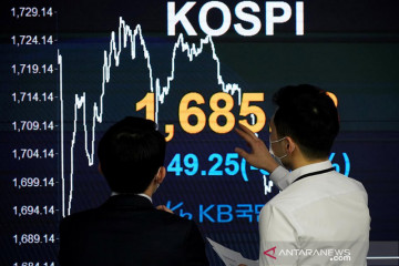 Saham Korea Selatan melemah karena aksi jual investor asing