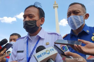 Pembatasan jumlah pengunjung Monas hanya dilakukan di tugu