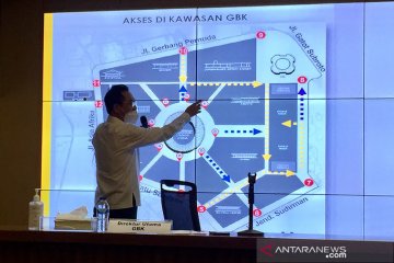 Jumlah pengunjung Gelora Bung Karno akan batasi