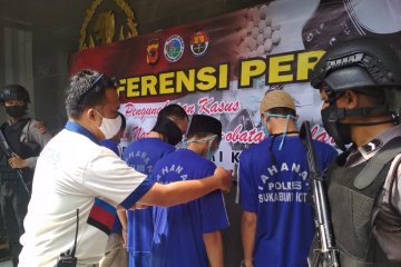 Polisi tangkap narapidana Lapas Nyomplong Sukabumi edarkan narkoba