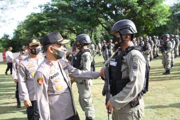 196 personel Brimob Polda Aceh ditugaskan ke Papua