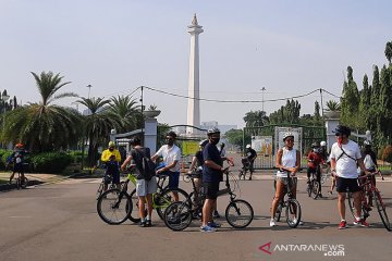 Monas masih ditutup untuk pengunjung