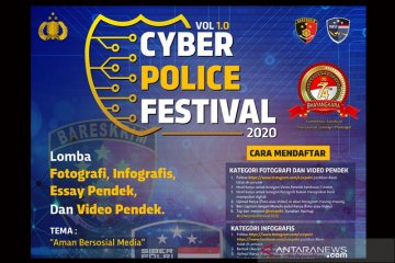 Sambut HUT Bhayangkara, Bareskrim gelar "Cyber Police Festival"