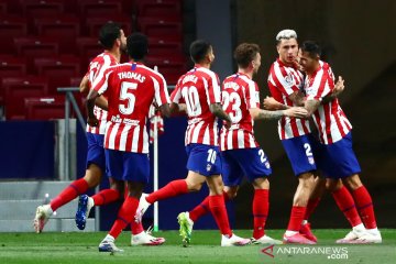 Jelang lanjutan Champions, Atletico umumkan dua kasus positif COVID-19