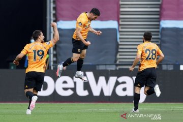 Wolverhampton petik tiga poin di kandang West Ham