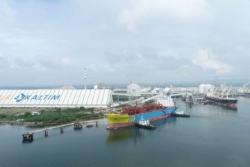 Anak usaha Pupuk Indonesia ekspor 5.000 metrik ton amoniak ke Filipina