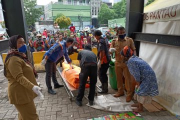 PMKS bergejala COVID-19 ditemukan meninggal di Tanah Abang