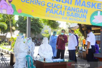 Sekda Bali: 1.700 pedagang di Pasar Galiran wajib jalani rapid test