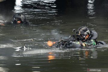 Kopaska TNI AL gelar Latihan Peperangan Laut Khusus