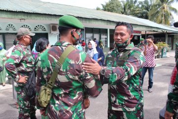 Lima anggota Kodim 0305/Pasaman Barat ke Papua misi operasi teritorial