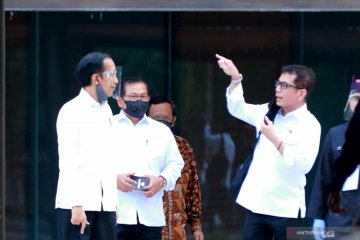 Presiden Jokowi tinjau konsep pariwisata era normal baru
