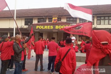 Polres Bogor serahkan laporan PDI Perjuangan ke Polda Metro Jaya