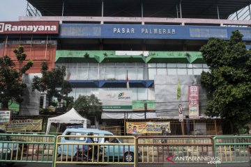 Sembilan pedagang positif COVID 19, pasar Palmerah ditutup sementara