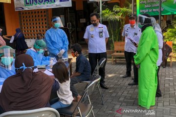 Nihil kasus positif COVID-19 dari tes cepat acak warga Yogyakarta