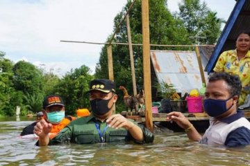 Lima kecamatan di Lamandau Kalteng dilanda banjir
