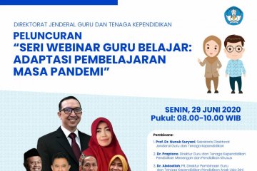 Kemendikbud ajak pendidik ikuti peluncuran webinar pelatihan