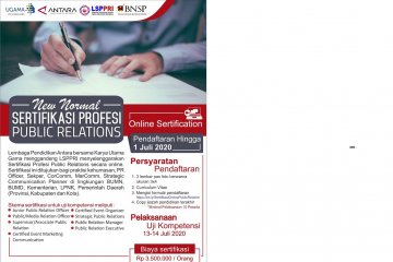 Sertifikasi profesi public relation  era new normal