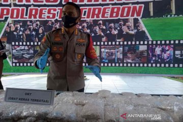 Polresta Cirebon sita 1,1 juta butir sediaan farmasi tak berizin