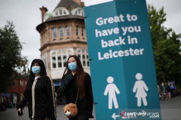 Kasus COVID-19 melonjak, Inggris "lockdown" Kota Leicester