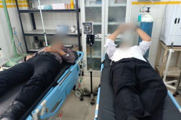 Enam personel polisi alami luka-luka dalam kerusuhan di Madina Sumut