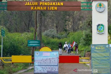 Simulasi pembukaan Taman Wisata Alam Ijen