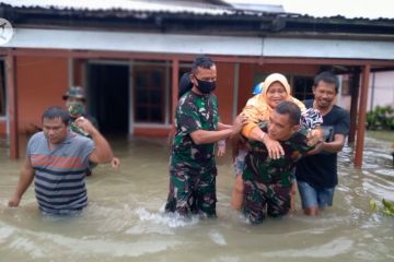 Empat desa di Banggai dilanda banjir, ratusan rumah terendam