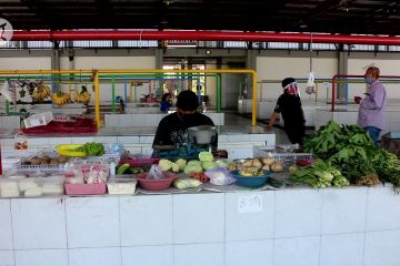 Pasar tangguh Gunung Anyar Surabaya menapak era normal baru