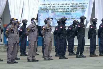 Apel kesiapan dan patroli penegakan hukum TSS di Selat Sunda