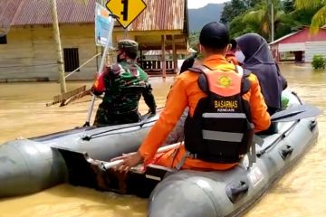 Basarnas evakuasi warga Konawe Utara terdampak banjir