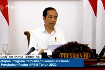 Presiden instruksikan pemulihan ekonomi dengan konsep berbagi beban