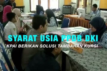 Syarat usia PPDB DKI, KPAI berikan solusi tambahan kursi 