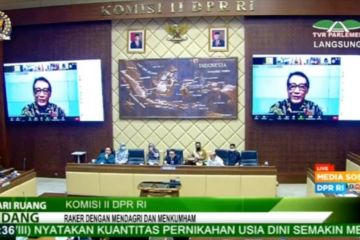 Dua kali tak hadir RDP, Menkumham ditegur keras Komisi II DPR