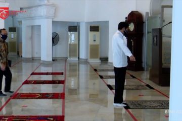 Presiden tinjau Masjid Istana Kepresidenan