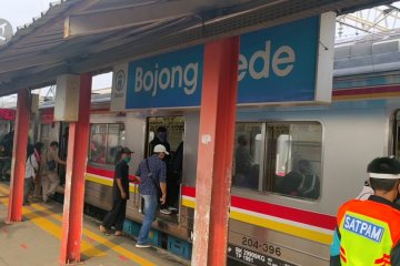 Sempat menumpuk, antrean di Stasiun Bojong Gede kini normal