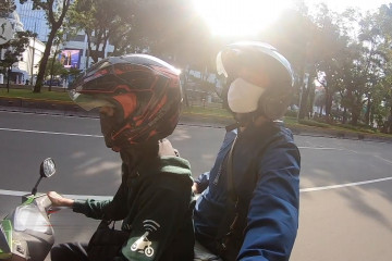 PSBB Transisi, ojek daring kembali beroperasi