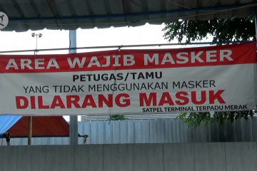 Terminal Terpadu Merak beroperasi, angkutan bus tak layani rute zona merah