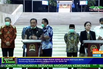 DPR minta BPK memitigasi penggunaan anggaran COVID-19