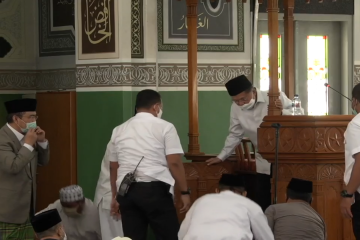 JK apresiasi shalat Jumat perdana di Masjid Agung Al Azhar