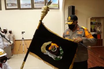 Polda Papua lakukan tradisi Penyucian Pataka Rastra Samara