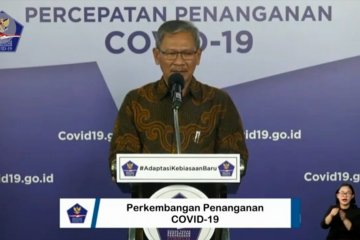 5 provinsi nihil penambahan positif COVID-19