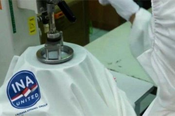 Indonesia siap produksi 17 juta baju hazmat per bulan