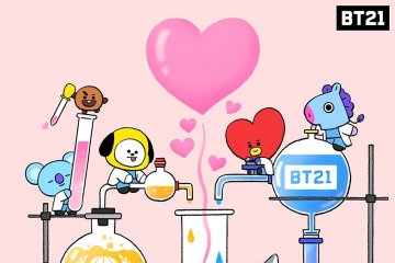 LINE rilis stiker donasi BT21 kerjasama dengan IVI