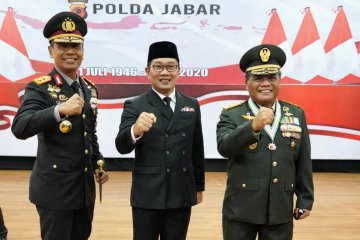 Gubernur apresiasi kinerja Polda Jabar dalam penanganan COVID-19