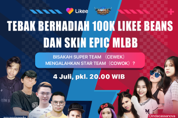 Likee-Moonton gelar kompetisi Mobile Legends antar influencer