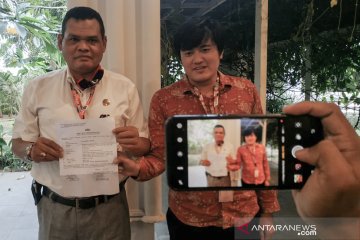 Terkait UU ITE, anggota DPR RI membuat laporan ke Polda NTB