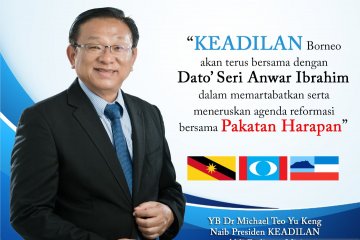 Keadilan Borneo dukung Anwar Ibrahim calon PM Malaysia