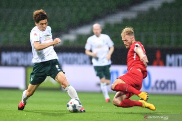 Heidenheim tahan imbang Bremen pada playoff leg pertama